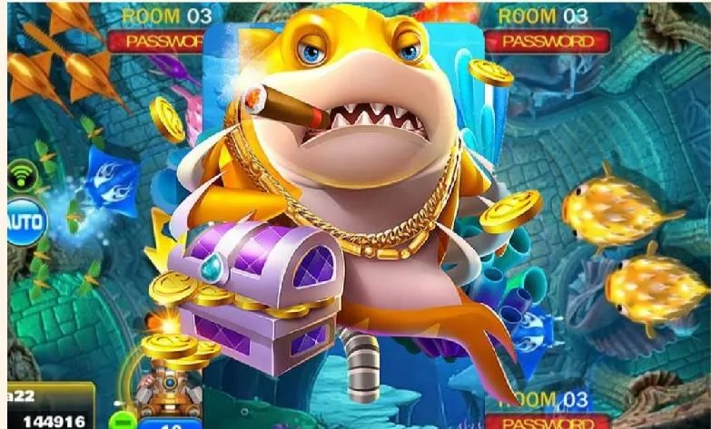 Aksi target dan meriam dalam permainan tembak ikan HAPPYBET188